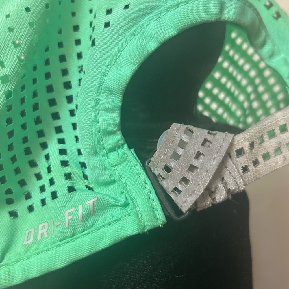Nike Dri-FIT Green Cap with Silver Accents - Picture 2 of 2